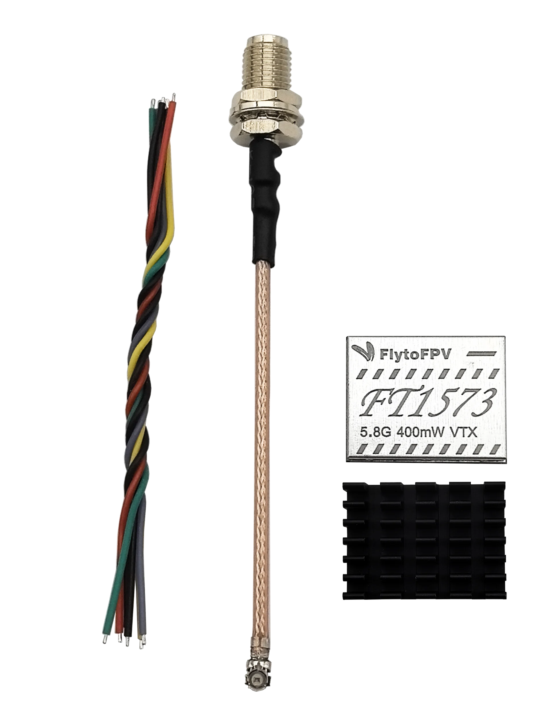 Transmetteur vidéo FT1573 5.8G 400W VTX 48CH 25mW, 50mW, 200mW, 400MW, prend en charge PIT, utilisé pour les accessoires de drone RC FPV
