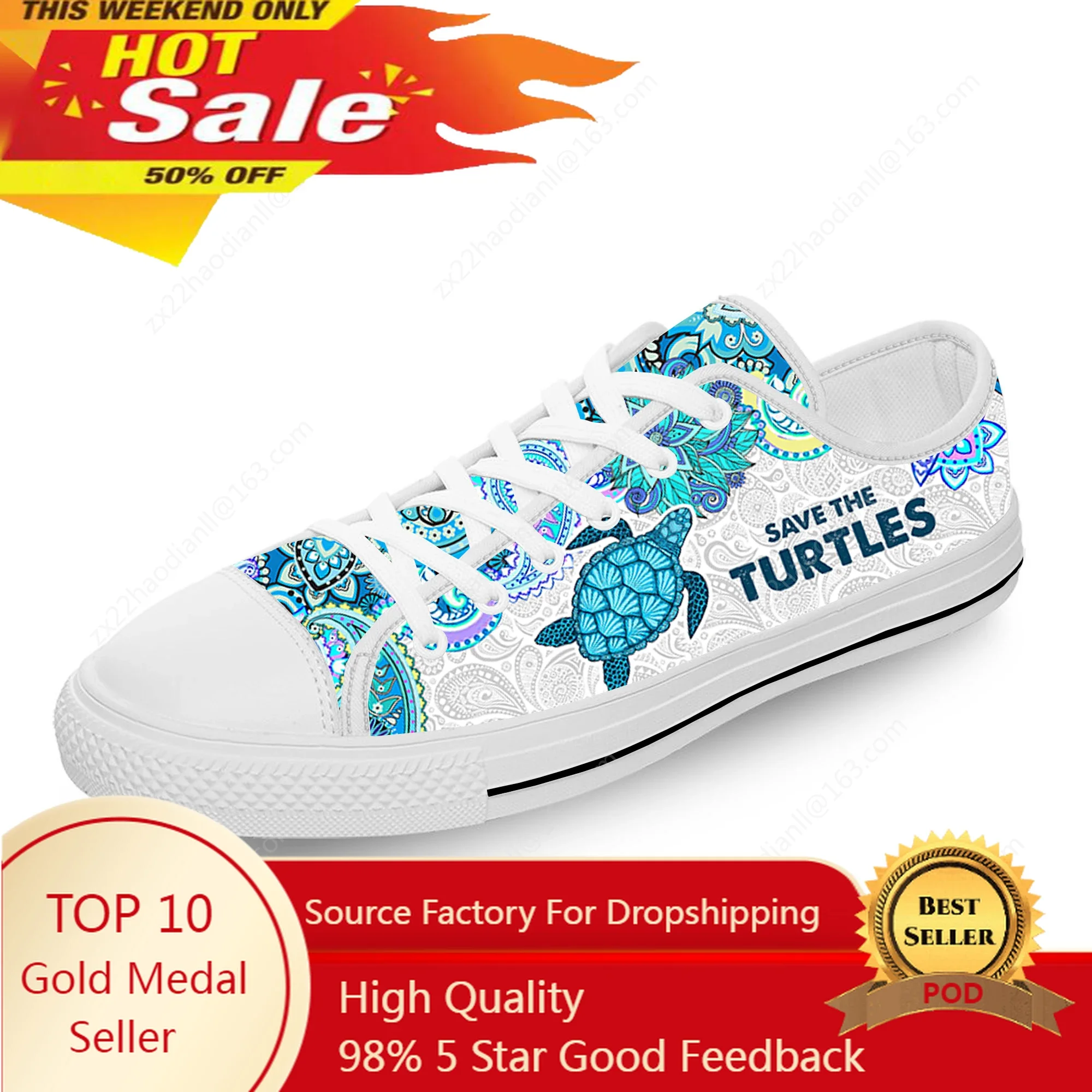 

Save The Turtles Low Top Sneakers Mens Womens Teenager Casual Shoes Canvas Running Shoes 3D Print Breathable Lightweight shoe