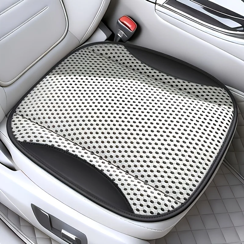 1pc Breathable Car Seat Cushion, Car Seat Cover Front Seat, Quick Cooling Summer Seat Pad, Car Interior Accessory Single Piece