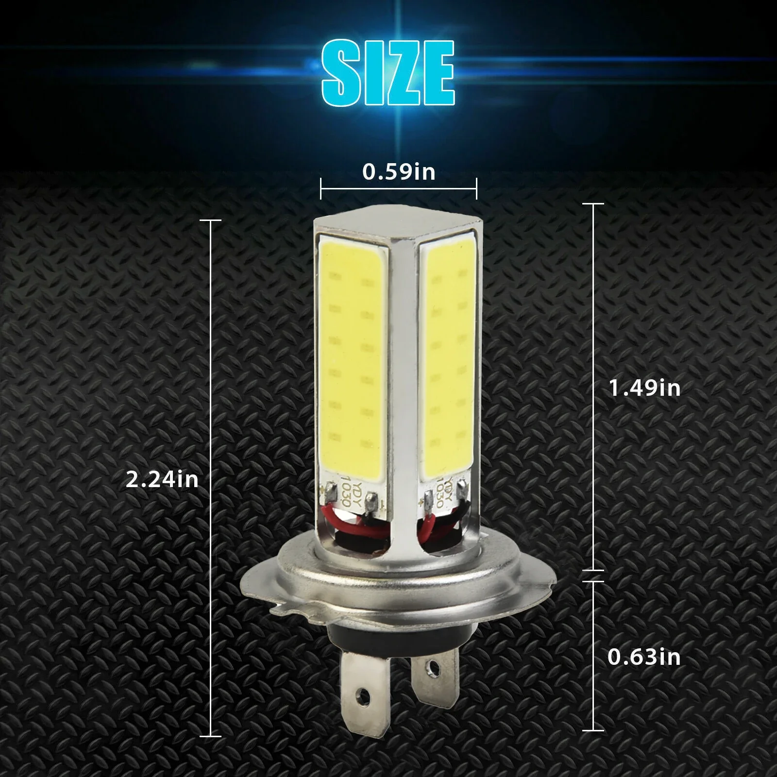 The Real Color Of The Item May Be Slightly Different From The Eam Super Bright 6000K White For Cars Trucks Motorcycles SUVs ATVs