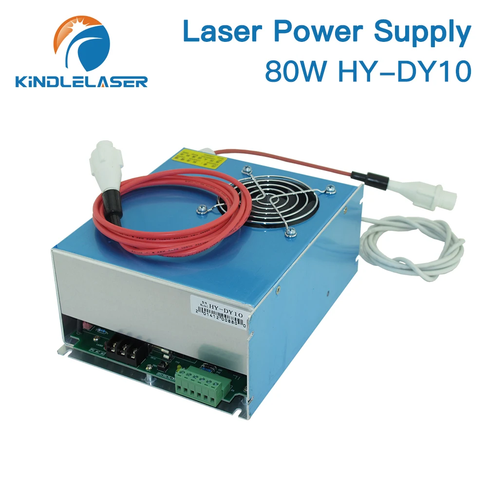 KINDLELASER DY10 CO2 مصدر طاقة الليزر HY-DY10 لـ RECI W1/Z1/S1 CO2 أنبوب الليزر النقش/آلة القطع DY Series