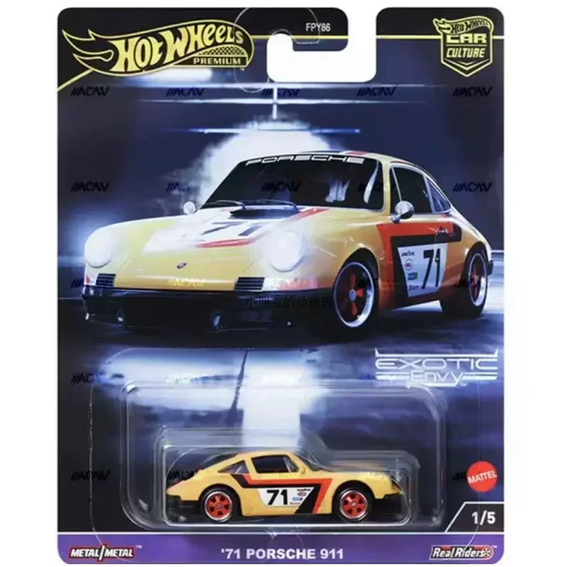 Original Hot Wheels Car Culture Premium 1/64 Models Exotic Envy Bmw M1 Procar Auto Toys for Boys Aston Martin Reventon Roadster