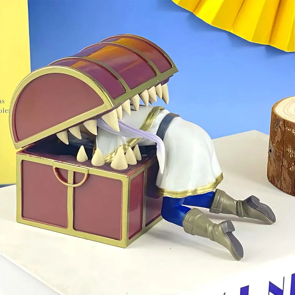 Frieren Beyond Journey's End Frieren صندوق الكنز يجلس الموقف أرقام جمع أرقام نموذج اللعب الوحش أنيمي الشكل لعبة #4