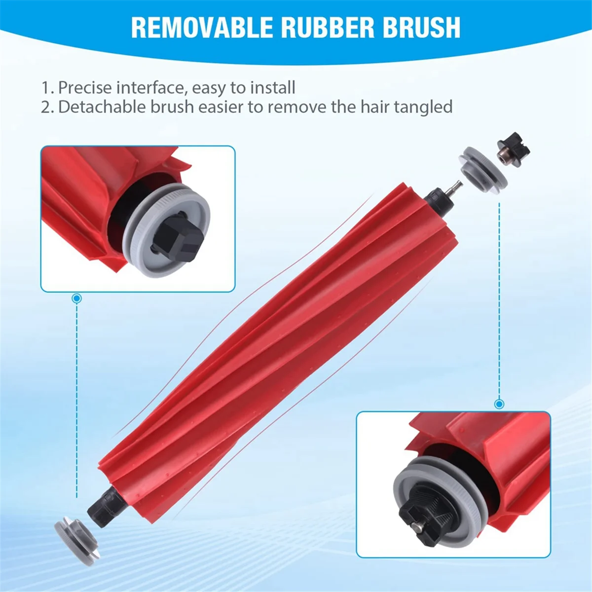 Roller Borstel voor Roborock S7 S7 MaxV S7 MaxV Plus T7S T7S Plus Q7 Q7 Max Q7 Max + robot Stofzuiger Onderdelen