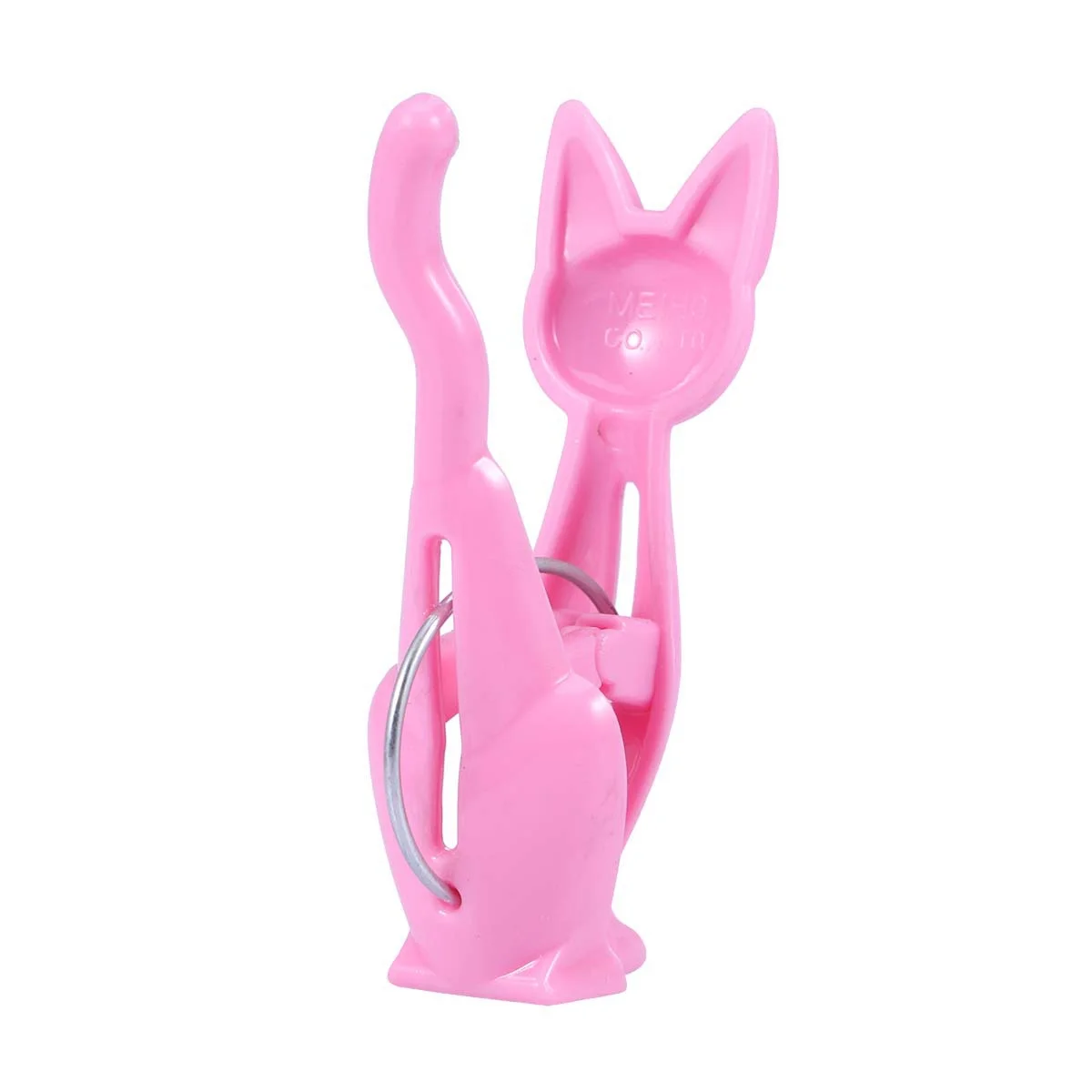 

4pcs Cat Reusable Plastic Sealing For Food Storage Non-Stick Assorted Colors Kitchen Organizer Tools Sealing Clips Food