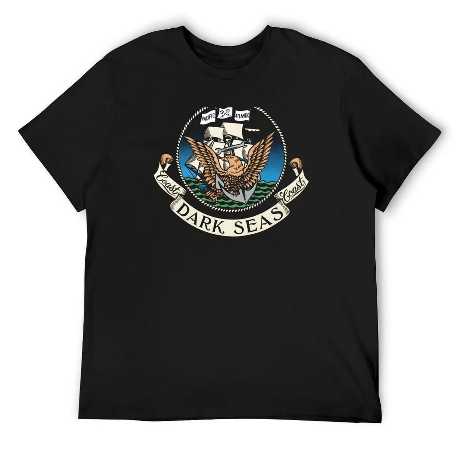 

Dark-SEAS-Interwoven- T-Shirt hippie clothes anime tshirt graphic tee shirt graphic shirts Men's t-shirt