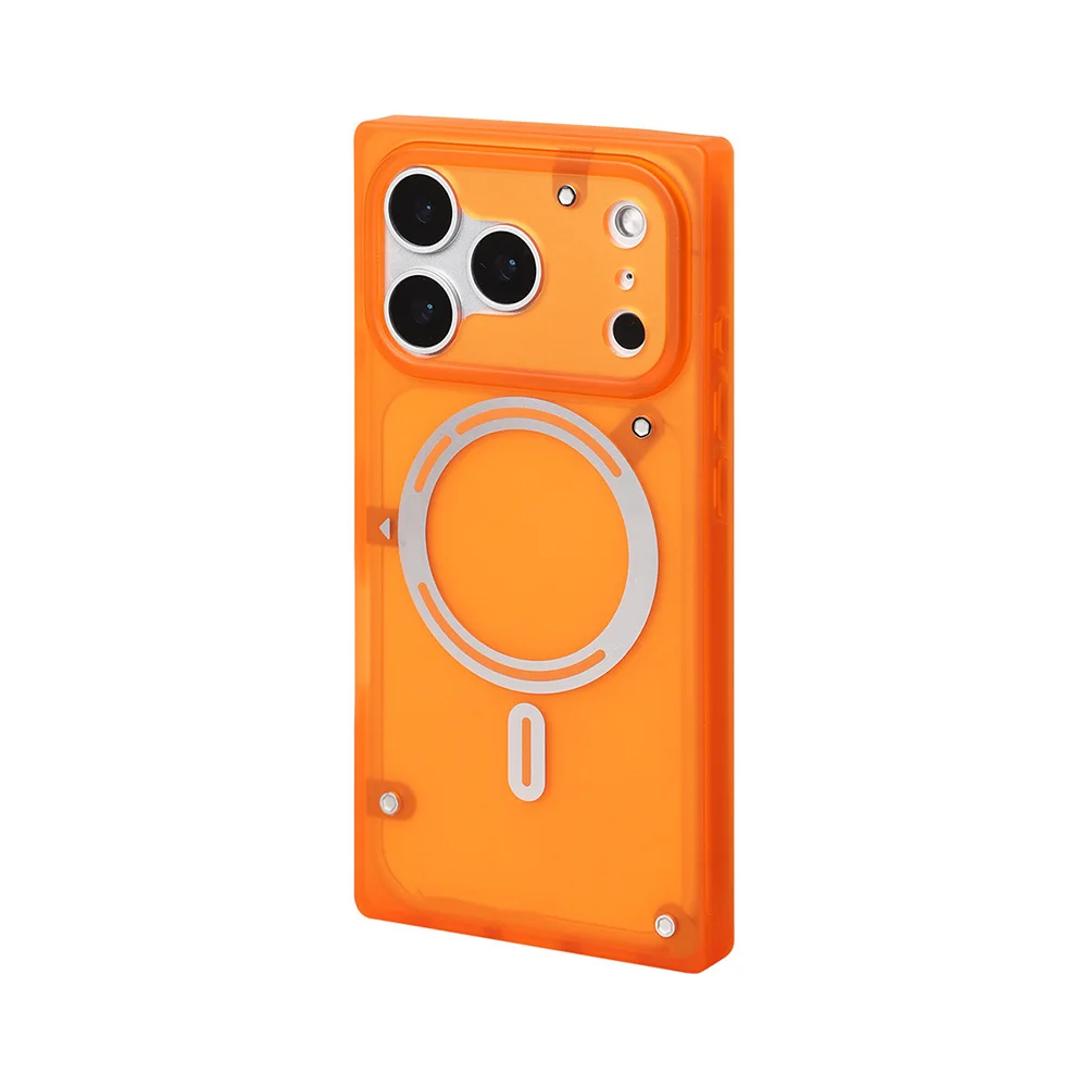 Magnetic Case for iPhone 17 Pro Max/17 Pro/17 Magnetic Case TPU Slim Shockproof Reinforced Corners