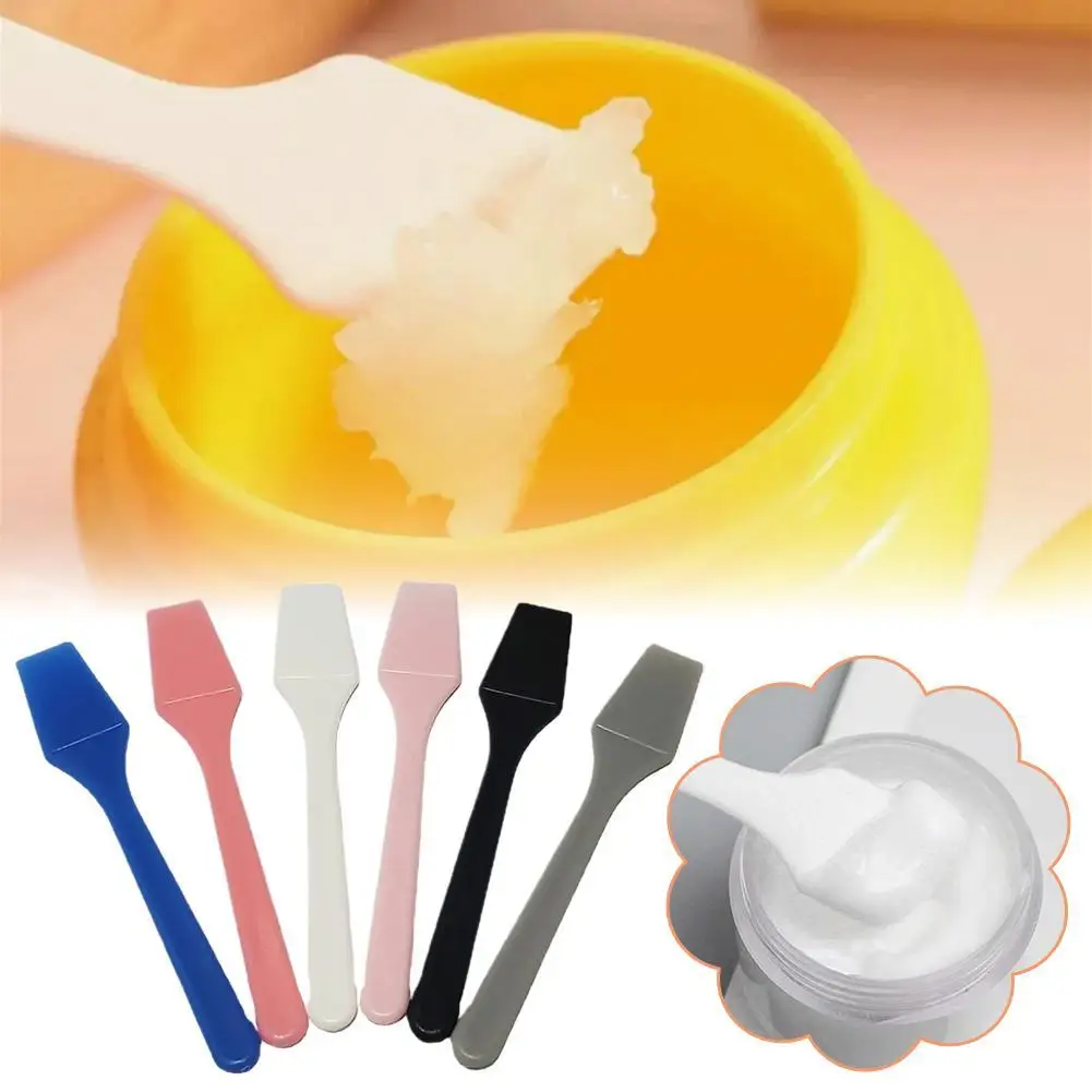 

62mm Eye Cream Applicator Spoon Roller Transparent Massage Stick Cosmetic Wrinkle Facial Mask Skin Care Plastic Spoon
