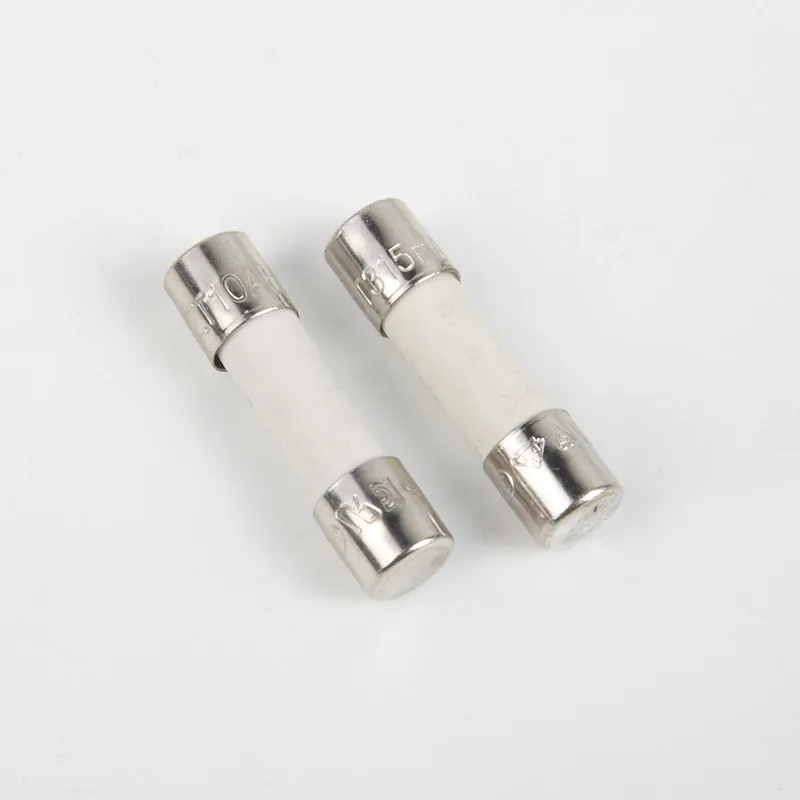 5 Chiếc Littlefuse 215 Series Gốm Cầu Chì HiFi Khuếch Đại Âm Thanh Rạp Hát Tại Nhà Chậm Thổi Cầu Chì Full Series 5Mm X 20Mm