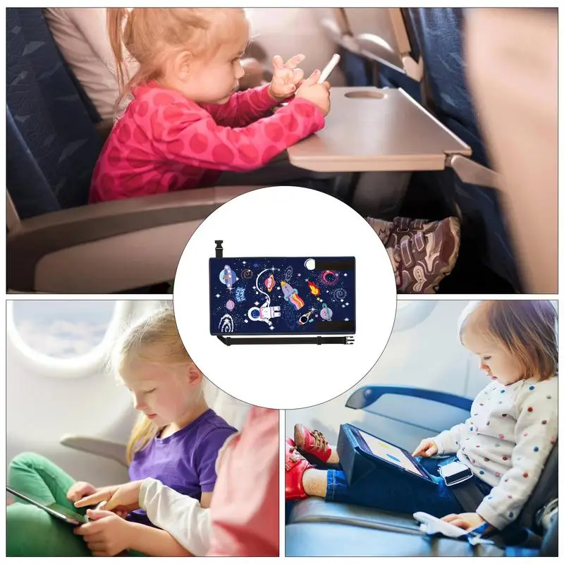 Airplane Seat Extender for Kids Portable Kids Travel Airplane Bed Baby Pedals Bed Portable Travel Foot Rest Hammock For Kids