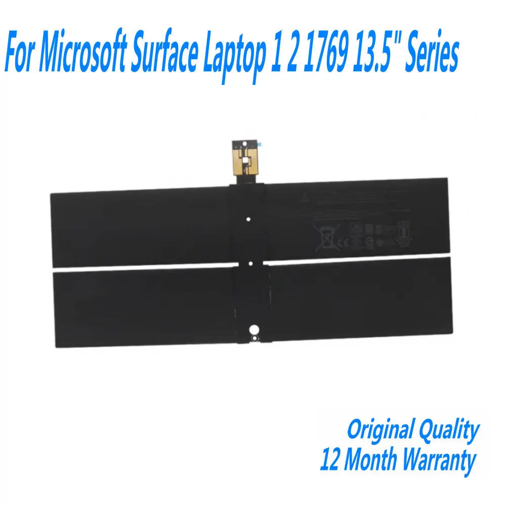 

7.57V 45.2Wh 5970mAh G3HTA036H DYNK01 Laptop Battery For Microsoft Surface Laptop 1 2 1769 13.5" Series