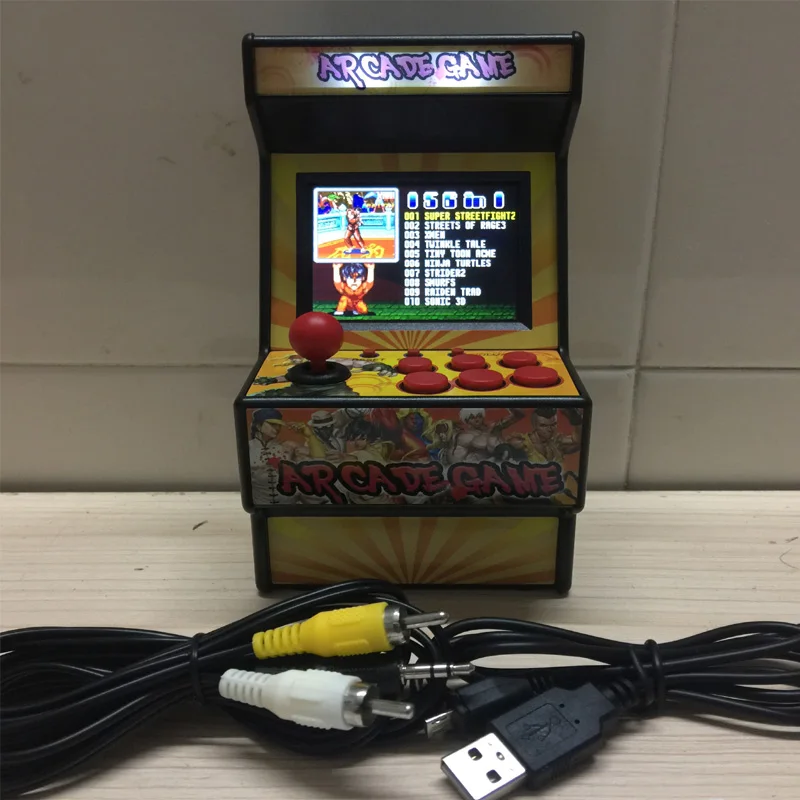 2.8-inch 16-bit Mini Handheld Video Arcade Game Portable Console (Built-in 150+ Classics Retro Game For SEGA)