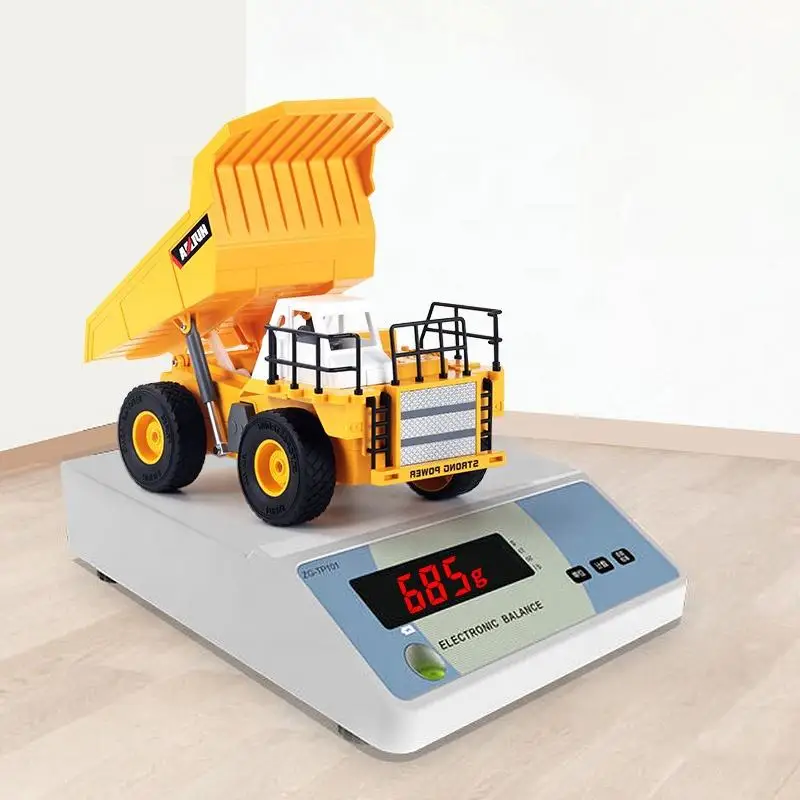 Huina 1517 1:24 wywrotka 2.4G pilot urządzenie inżynieryjne 6-Way Transporter zabawki dla dzieci piaskowy samochód dla chłopców prezenty