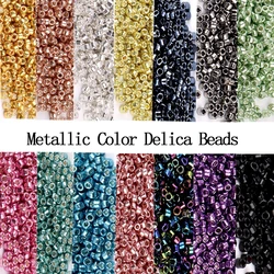 1Bag Miyuki Beads Metallic Colours 2MM 10g Glass Beads DIY Jewelry Making Craft Necklace Bracelet Accessories Wholesale Bead