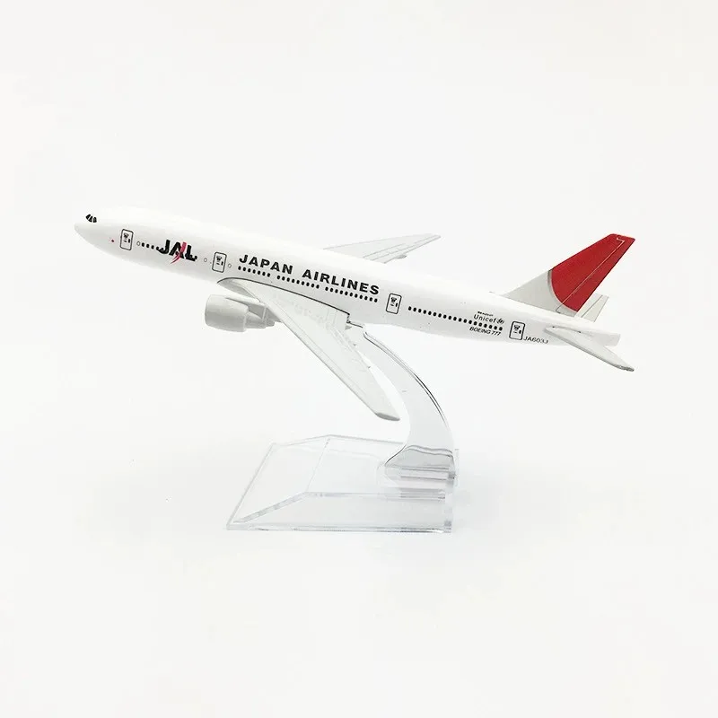

Масштаб 1/400, 16 см, модель самолета B777, японские воздушные пути, металлическая литая статическая модель самолета, коллекция игрушек и демонстрационный подарок