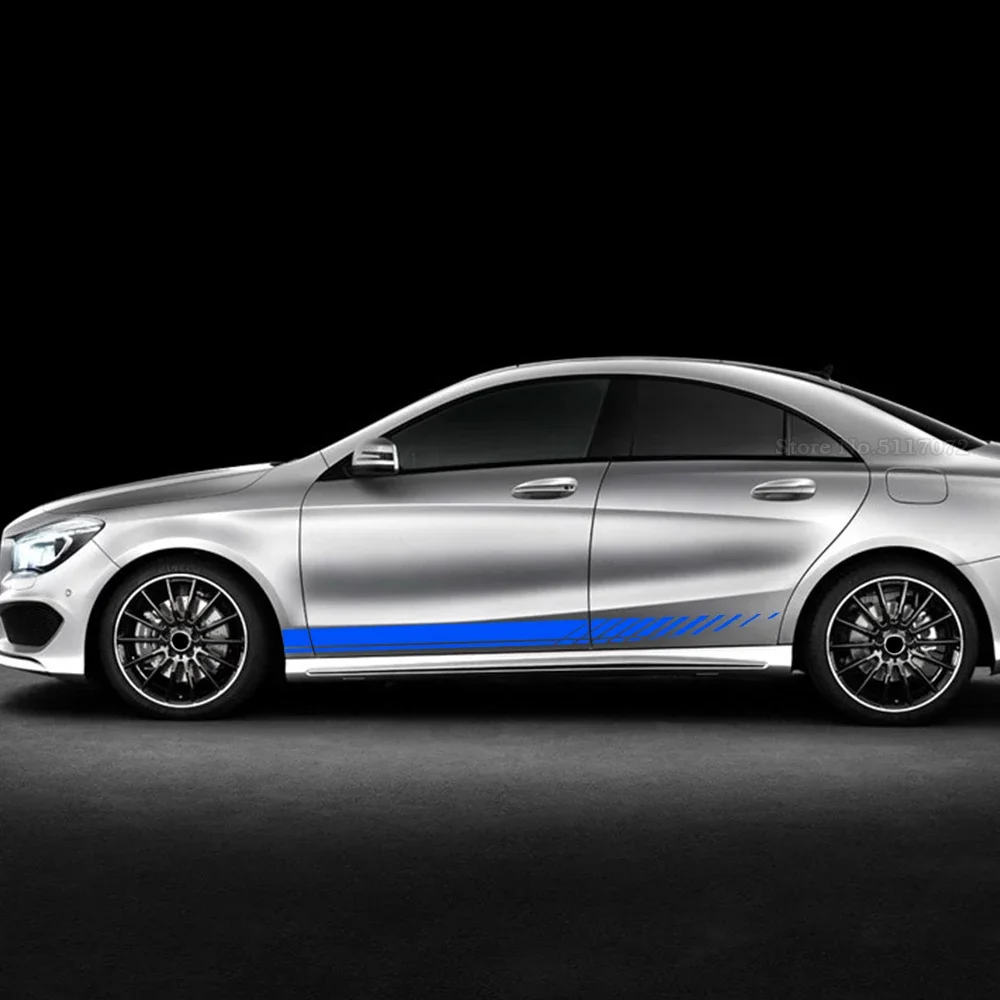 Edition 1 Door Side Stripes Sticker Shooting Brake Decal For Mercedes Benz C117 X117 W117 C118 X118 CLA Class CLA45 AMG CLA35