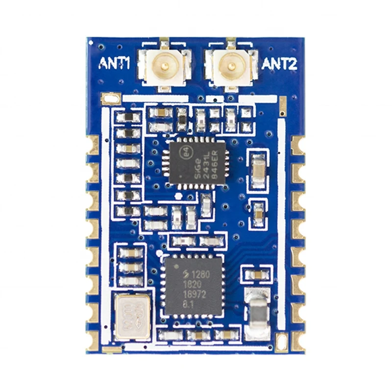 Módulo transmissor sem fio LoRa SX1280PA de 2,4 GHz Módulo de comunicação receptor de alarme sem fio