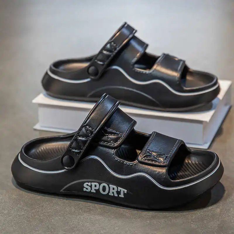 

Легкие нескользящие лоферы, мужская обувь, домашние тапочки, сандалии-стринги, спортивные кроссовки, супербренд, фирменное наименование, красивые