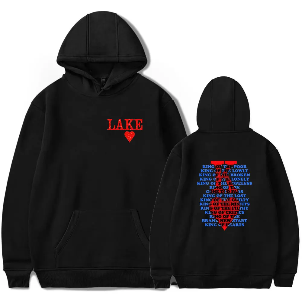 

Толстовка Brandon Lake Merch King of Hearts Tour, пуловер унисекс, модная толстовка с капюшоном в стиле ретро, спортивная одежда с длинными рукавами