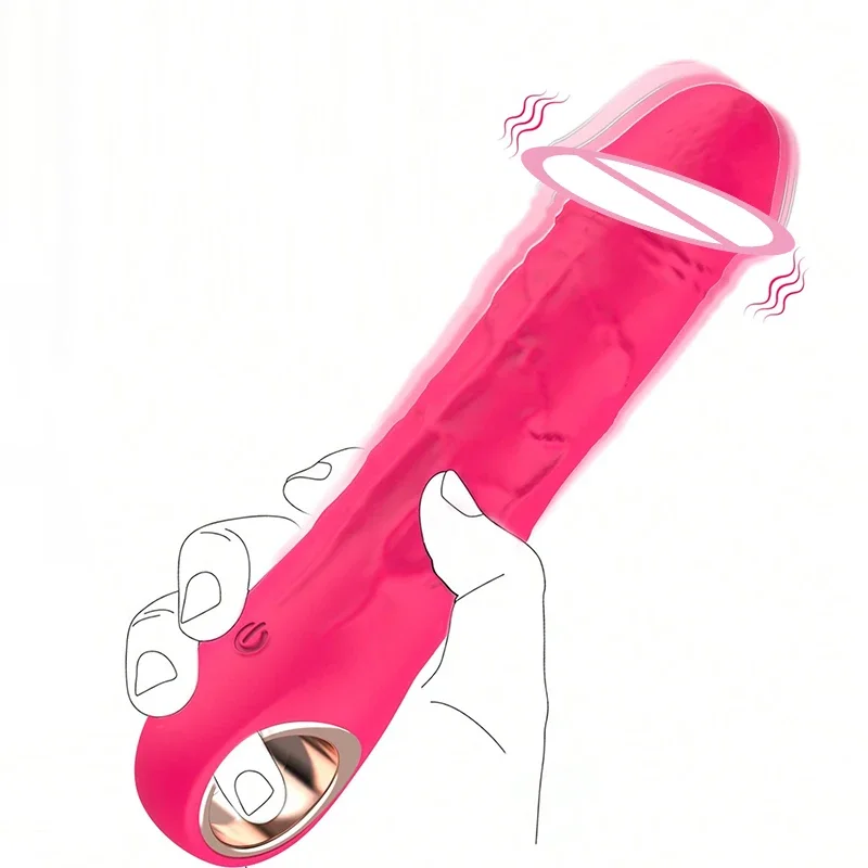 Silicone G-Spot Vibrator for Women – Battery-Powered Adult Massager S84f912c27cc04d7f8d4a8568aa2b018al