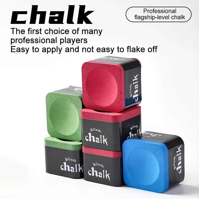 

Billiard chalk, professional version billiard cue, chalk powder cue, powder eraser, billiard supplies and accessories