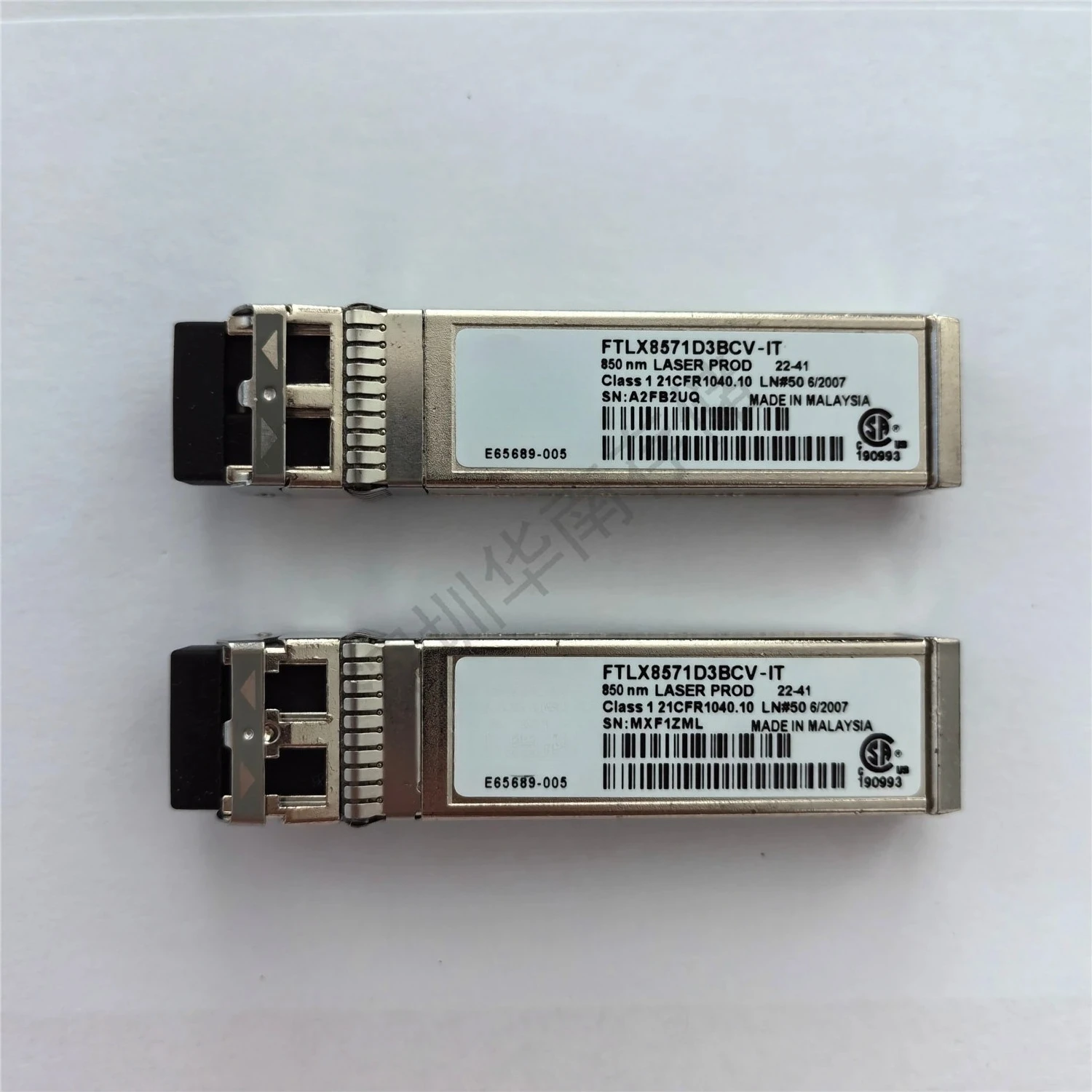 

FTLX8571D3BCV-IT E10GSFPSR 10G multimode X710 X520 network interface card dedicated Used