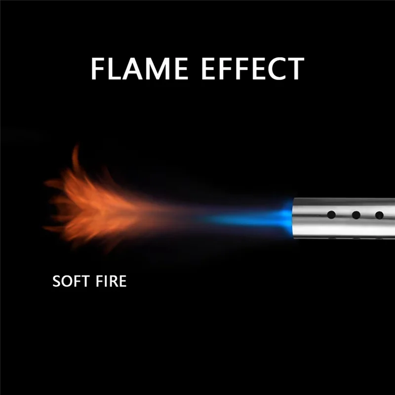 SEWS-Adjustable Flame Gas Lighter Ignition Heads With Reverse Use Kitchen Jet Blow Torch Lighter For BBQ Lighter