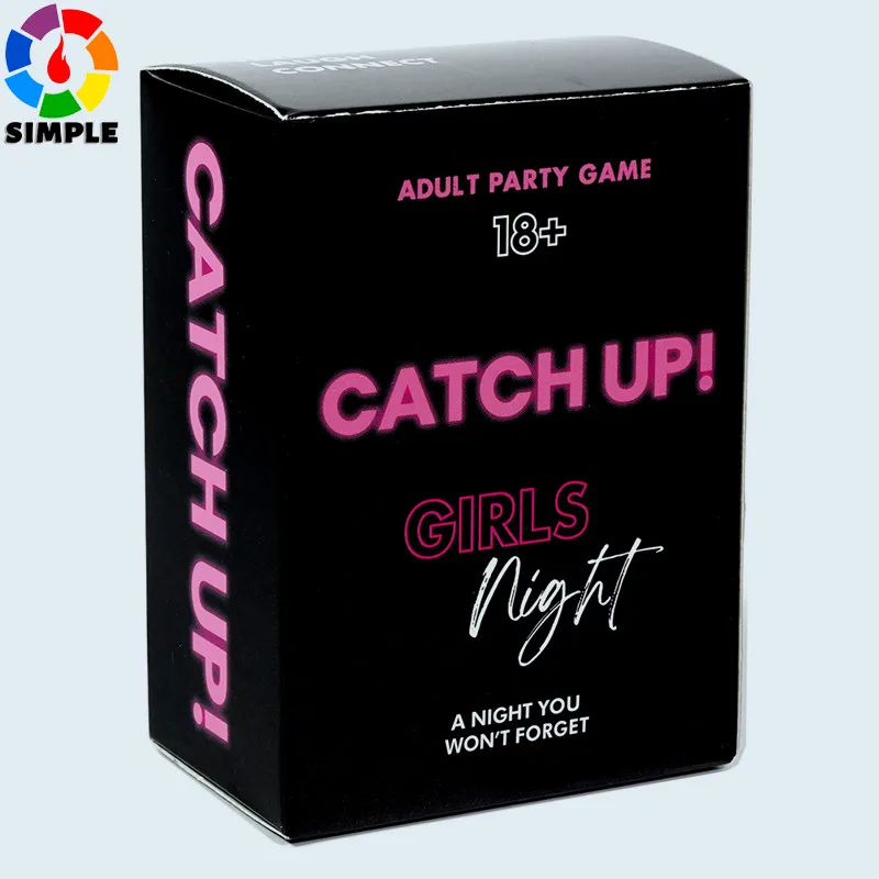 

Catch Up! Girls Night Party Game | Spicy Thought Provoking Conversation Starters