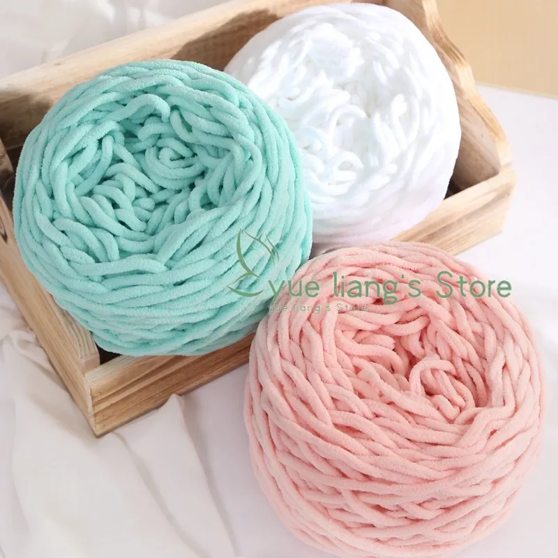 Kabarık 160g Buz Şerit İpliği, Tek Telli Kaba İplik İğnesi ve İplik Dokuma Battaniye Terlik İpliği Eşarp, Şapka Eşarp İpliği