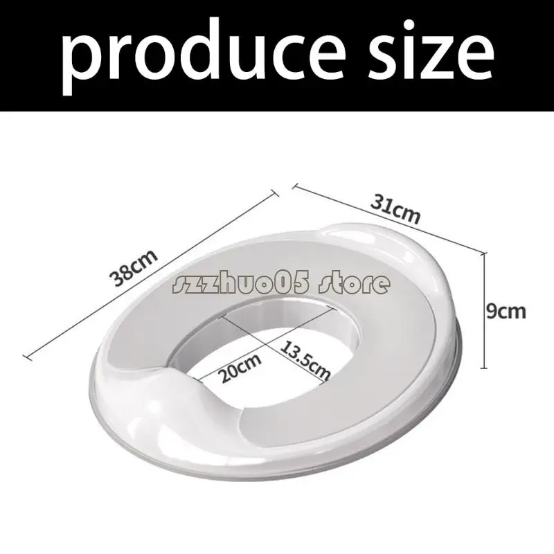 M3GE Pomocnik do toalety dziecięcej z barierką Wygodny nocnik dla domu