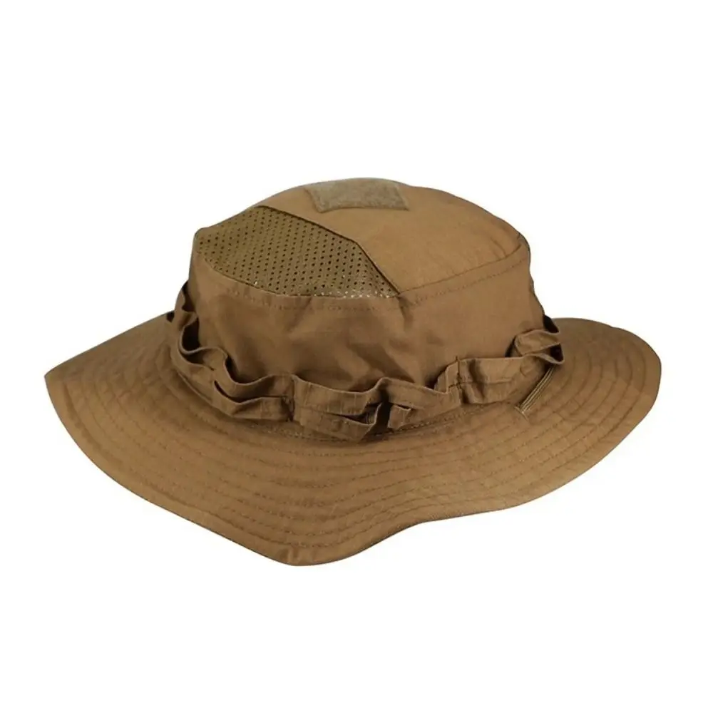 

Durable Large Brim Fisherman Hat Breathable UV Protection Bucket Benny Hats Foldable Fashion Multicam Fishing Sun Cap Fishing