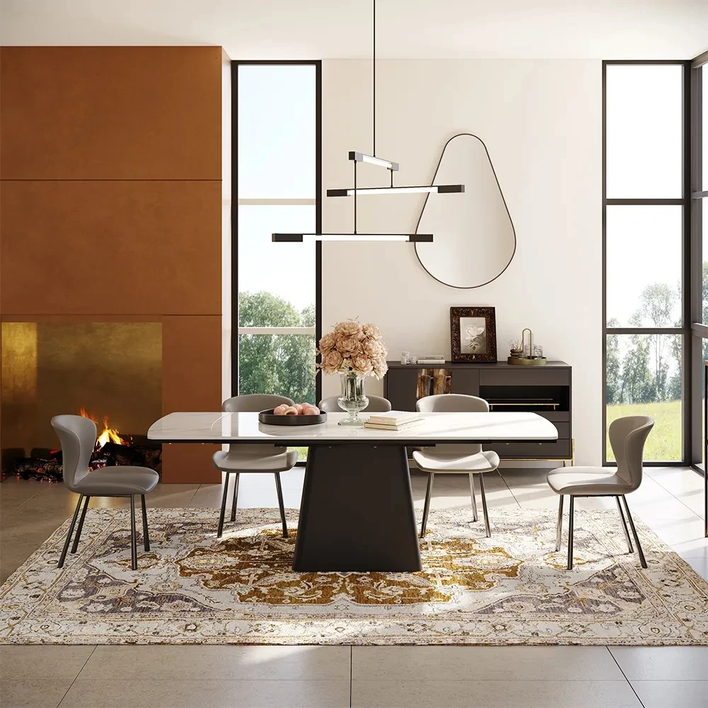 Hot Sale Esstisch mit erweiterbarem Esstisch-Set