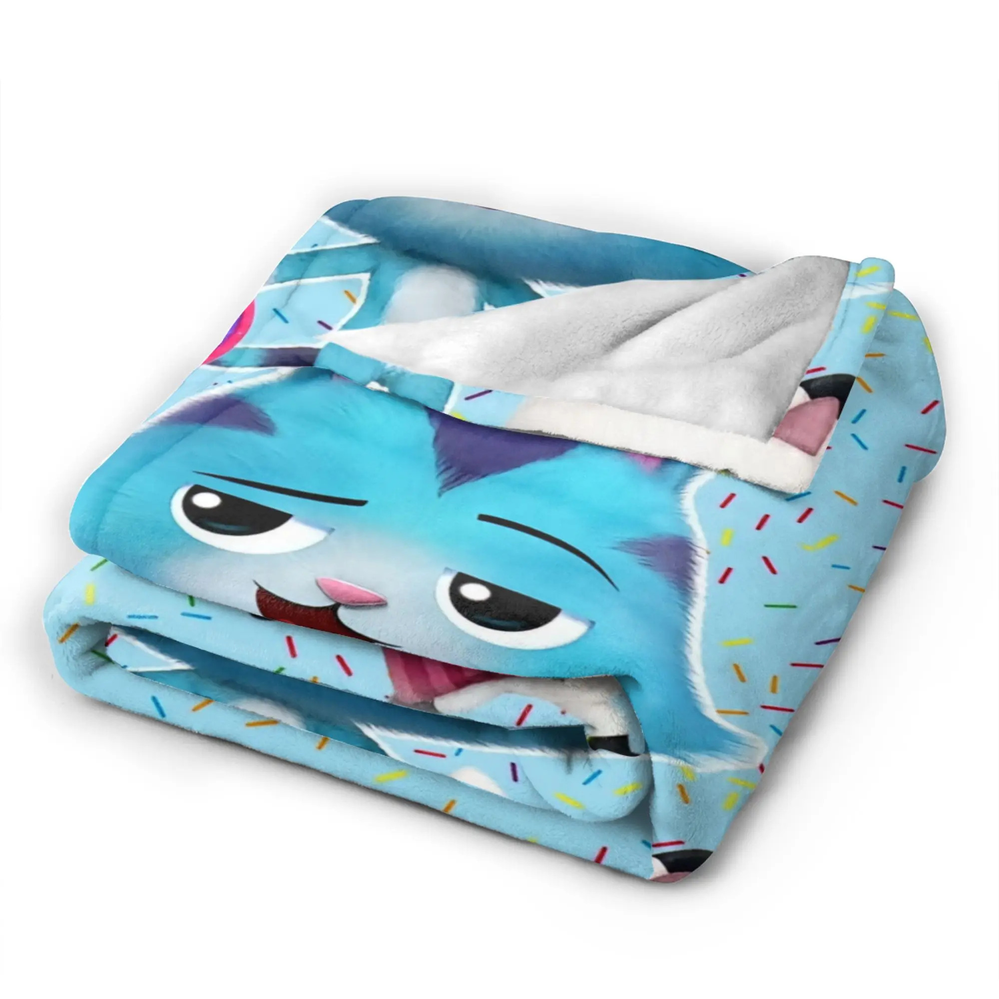 Gabbysed dollhouses Blanket Quality Super Soft  Bedding Throws Winter Boy Girl Couch Chair Sofa Bed Comfortable Bedspread