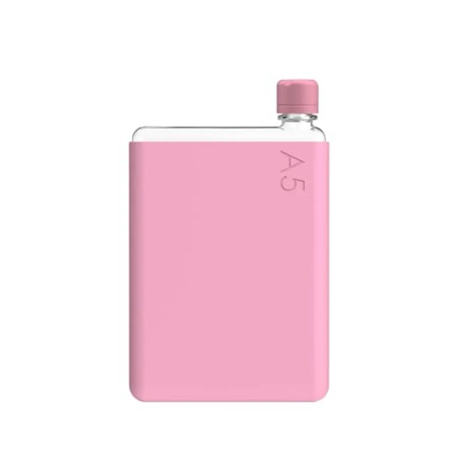 

A5 Cherry Blossom Bundle - 25oz (750ml) - Bottle, silicone sleeve and lid Slim Water Bottle for Bags, Beside Books and Laptops