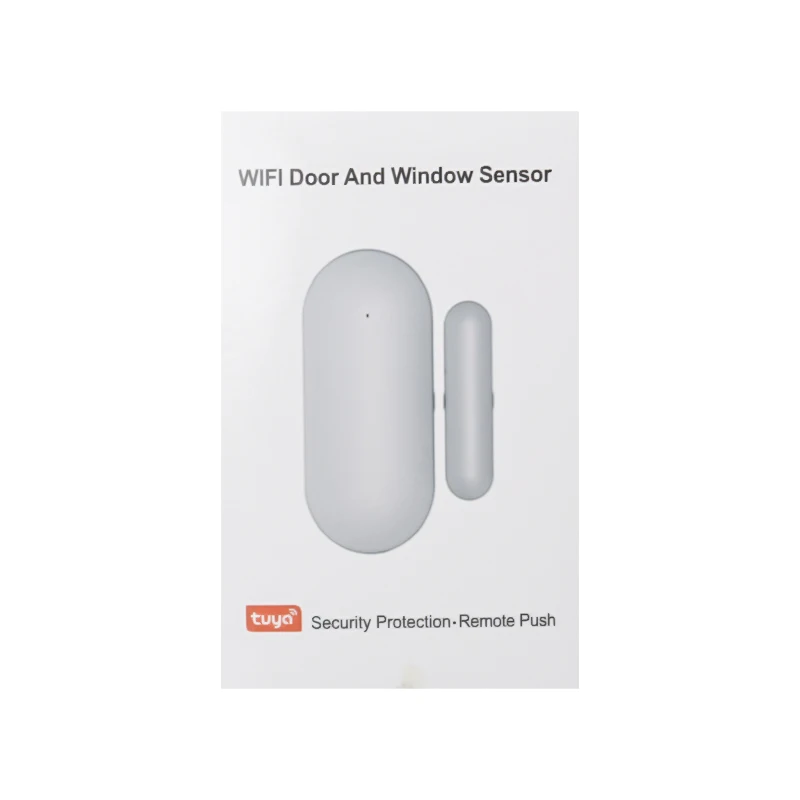 Wifi Smart Door Window Sensor on OFF Detector App Notification Home Security Alarm Via Alexa Google Home Tuya Smart Life