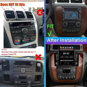 適用於 GMC Yukon 雪佛蘭 Tahoe Suburban 2008-2012 的 9.7 吋 Android 15 Carplay Auto 多媒體收音機車載 GPS 導航立體聲系統 10 最佳銷售 2008年雪佛蘭Tahoe - №10