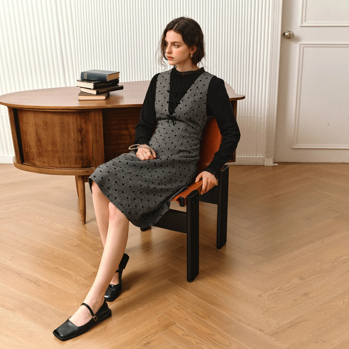 OLrain Dames Franse V-hals Jur - Winter Clothing In French recensie en prijs