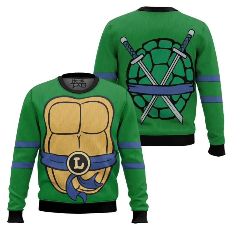 Рисунок 2 - TMNT L D R M Ugly Christmas Sweater