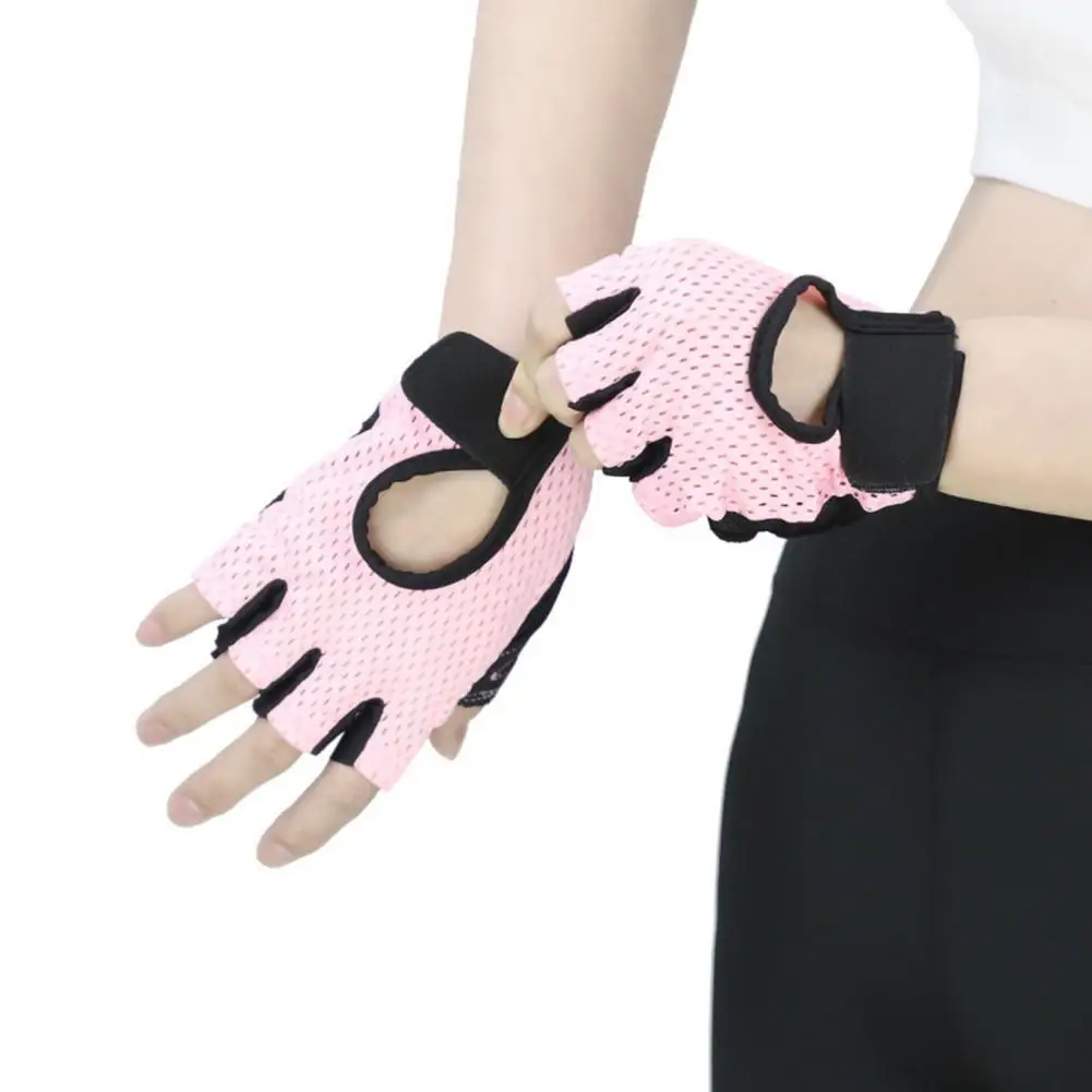 

Workout Gloves 1 Pair Versatile Sweat Absorption Multi-purpose Exercise Fitness Training Gloves for Outdoor