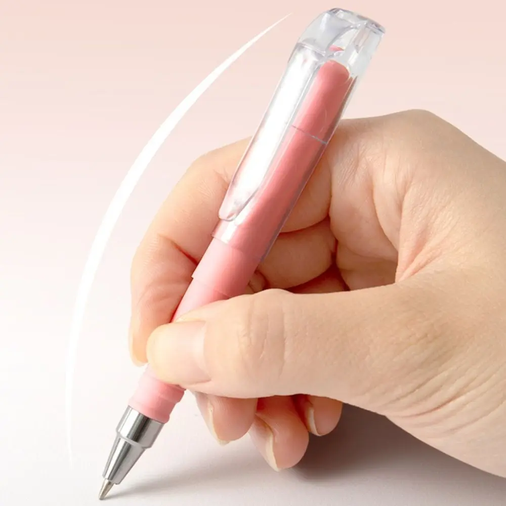 Quick-drying Mini Pocket Pen Morandi Color Refillable Gel Pen Black Ink 0.5mm Tip Sign Pen Students