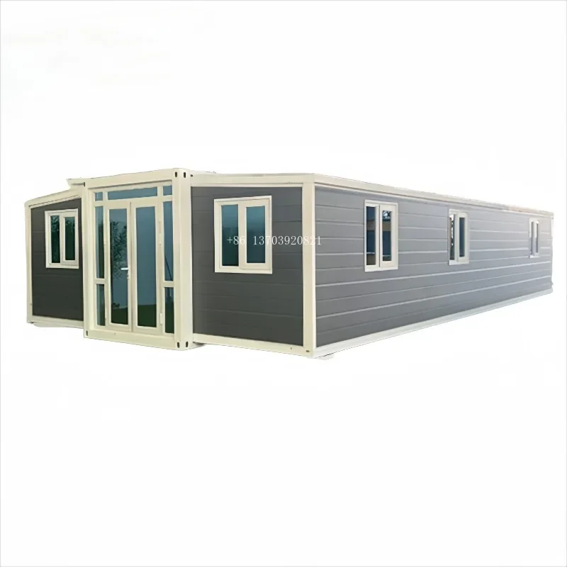 Customized Steel Structural Prefab House and Expandable House Modular Residential Prefabricated Container Houses Easy To Ship