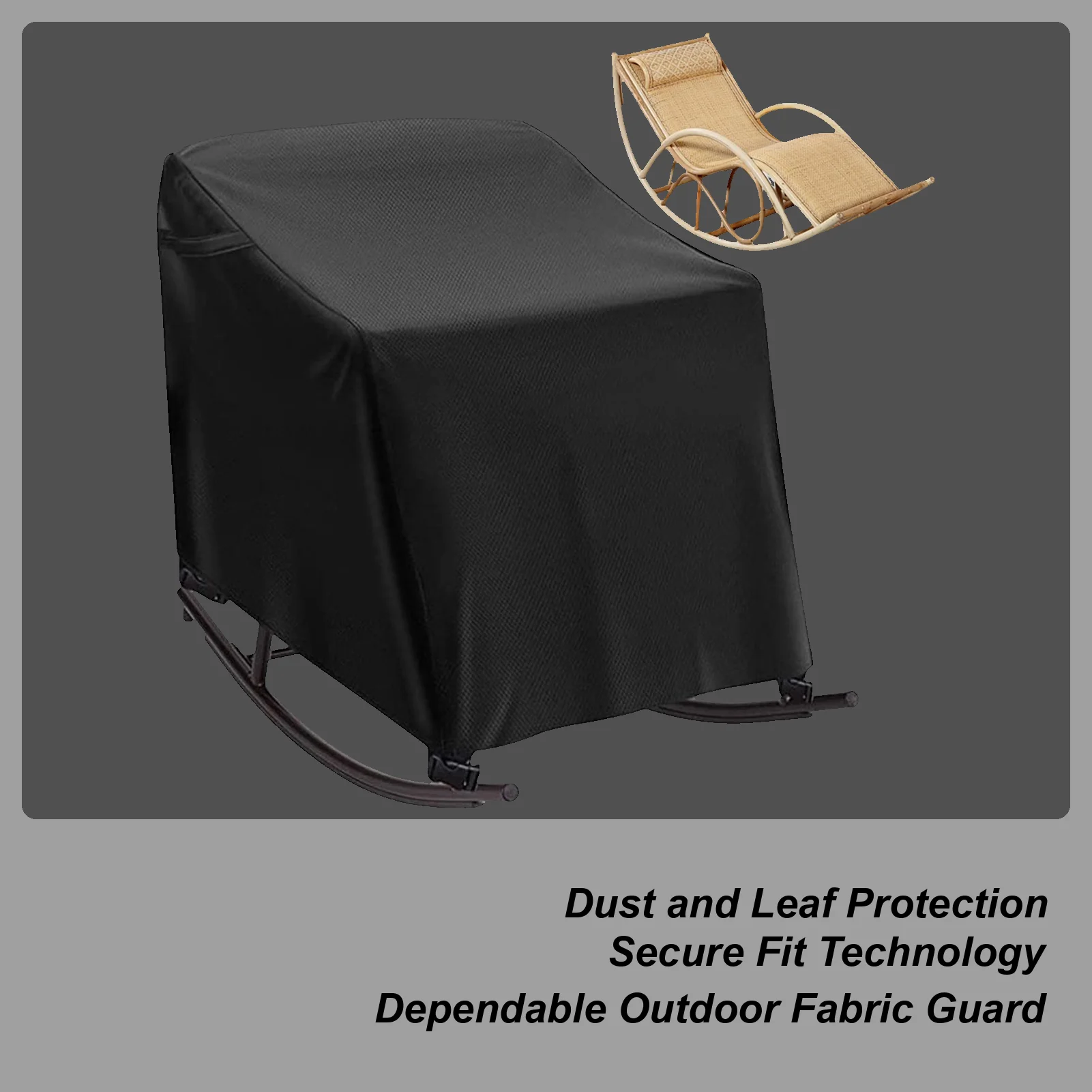 

Patio Chair Covers Adjustable Waterproof Furniture Protector Covers For Garden Yard Farm Lawn Courtyards Balcony