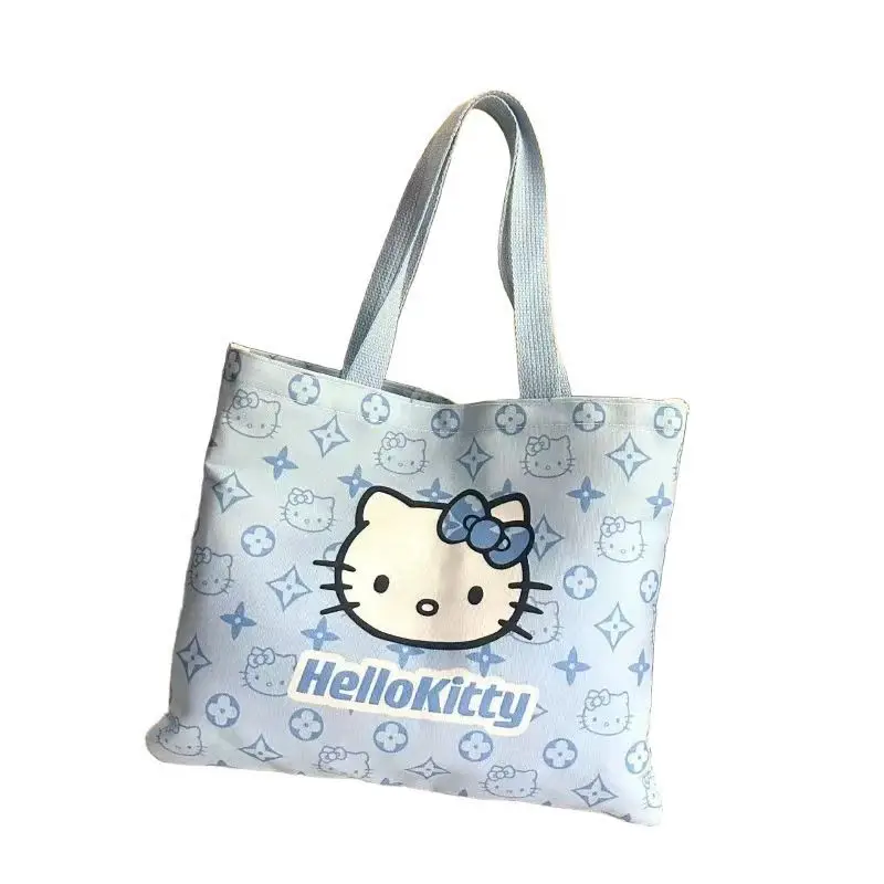 

Kawaii Sanrio Hello Kitty New Fashion Handbag for Commuting and Shopping Lovely Cartoon Storage Bag for Office and School Use