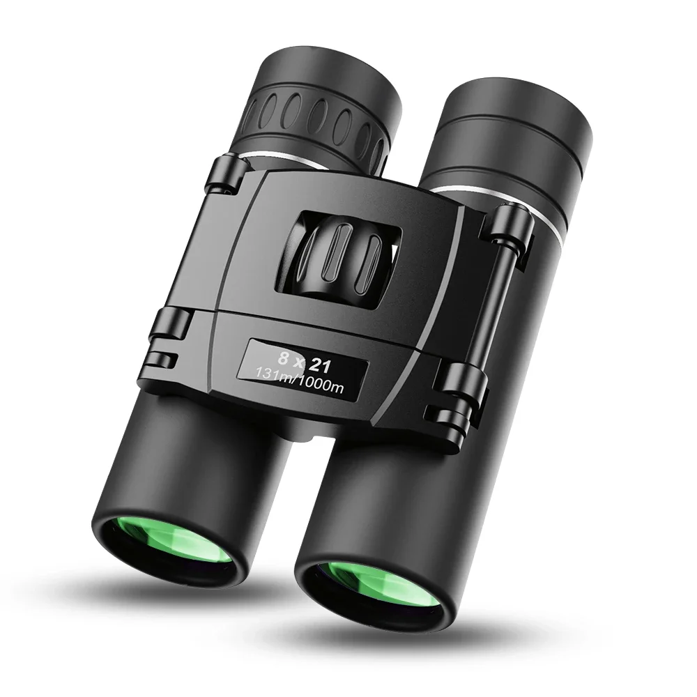 Binoculars 8X21 Compact Zoom Binoculars BAK4 High-power High-definition Outdoor Mini Portable Telescope Traveling