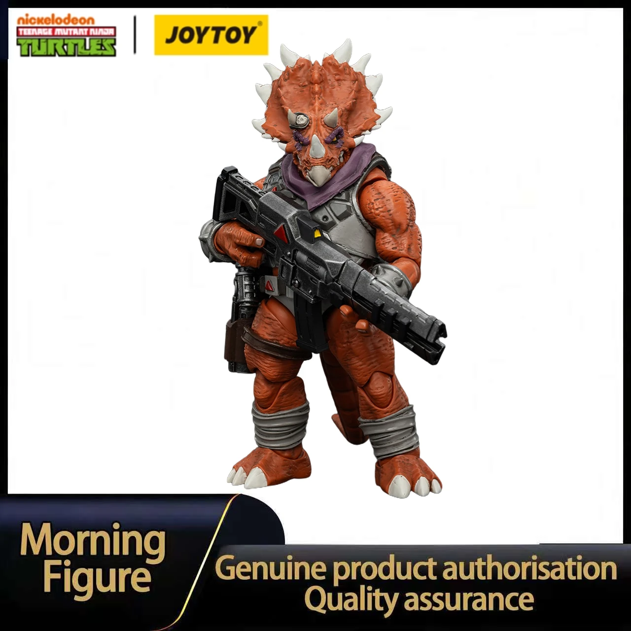 

В наличии: Коллекционная фигурка JOYTOY TMNT - Трицератопс-солдат 1/18