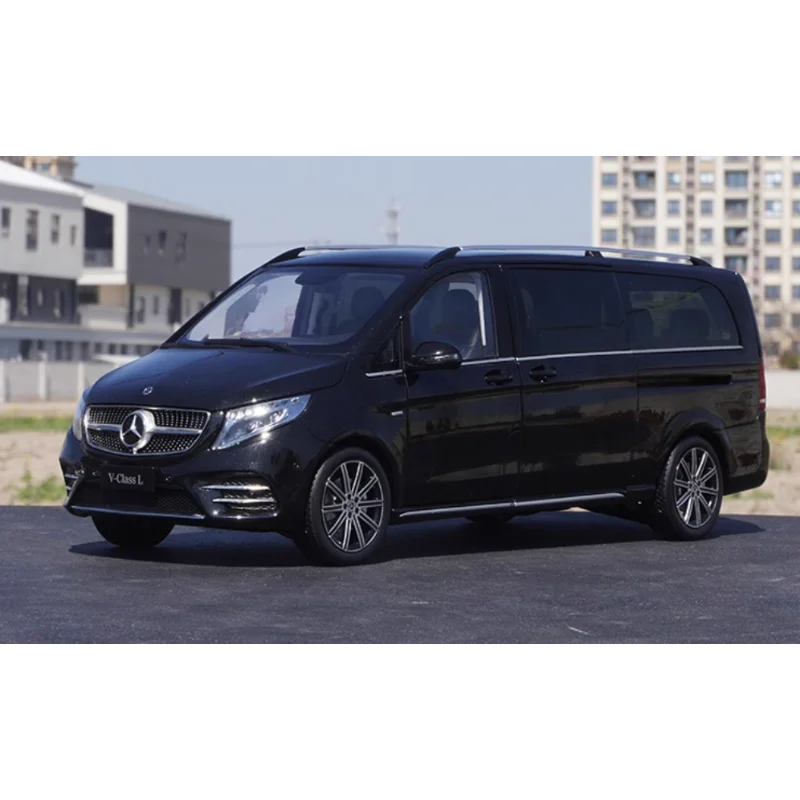 

Литье под давлением в масштабе 1:18 Benz V260L MPV модель автомобиля из сплава готовая коллекция имитации украшения подарок игрушки дисплей