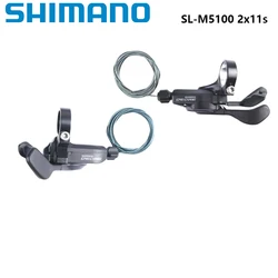 Shimano Deore SLX M5100 M7000 Shifter Right SL-M5100 11Speed SL-M7000 Left 2S/3S 2x11s Mountain Bike Riding Parts Shifter Lever