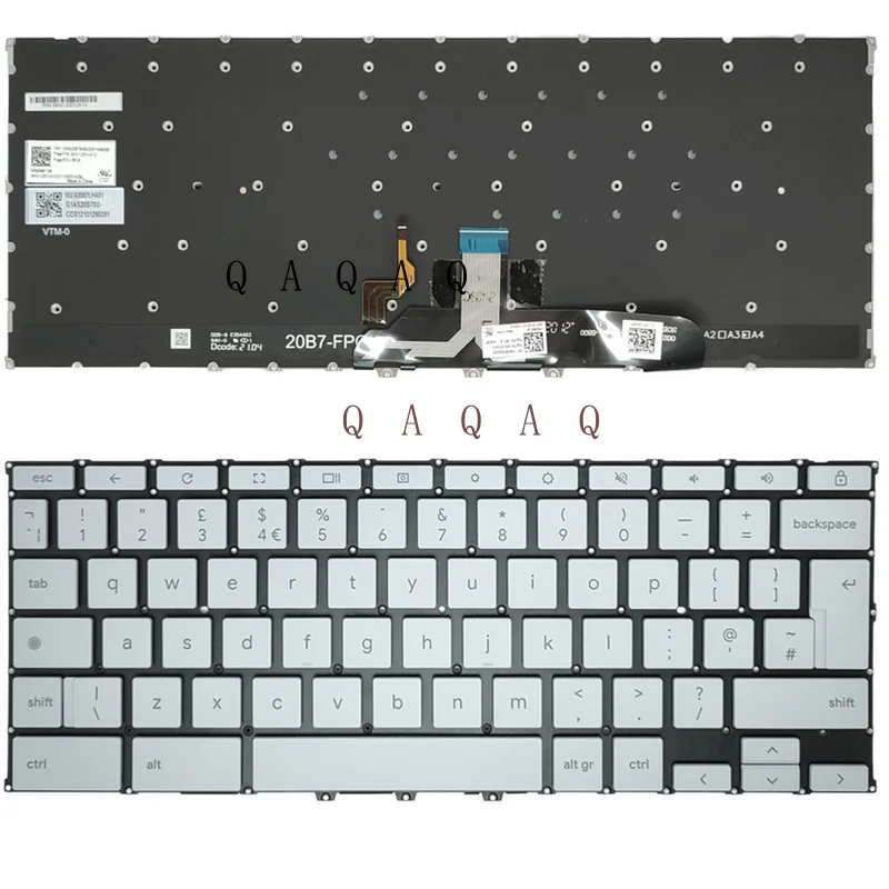 

QA New Laptop keyboard for ASUS Chromebook CX9400 CX9400CEA Fl