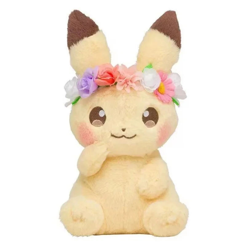 Peluche Pokémon Série Pikachu pour Enfants, Poupées en Peluche, Renforcement des Loisirs, Cadeaux de Noël et d'Anniversaire Exquis