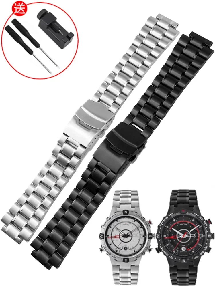 Adapt T-imex Stainless Steel Watch with Tidal Compass T2N721 T2N720 T2N739 Stainless Steel Bracelet